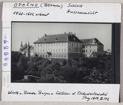 Vorschaubild Opočno (Böhmen): Schloss, Aussenansicht 